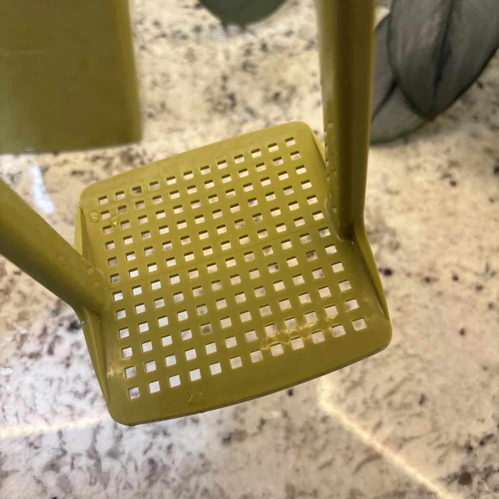 VTG Tupperware Olive Pickle Keeper Pick-a-Deli Avocado Green‎ 3 Piece USA 1330-6